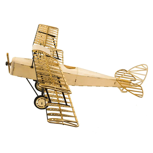 Maquette avion bois naturel 63 pièces