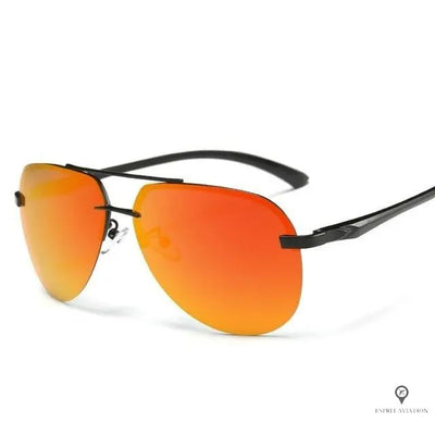 Lunette Aviateur Orange | Esprit-Aviation